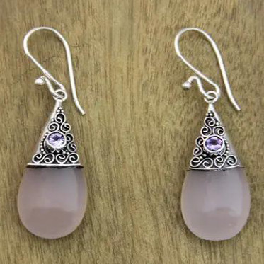 Anting Perak Klasik E003