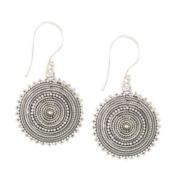 Anting Perak Kawat Jawan E185