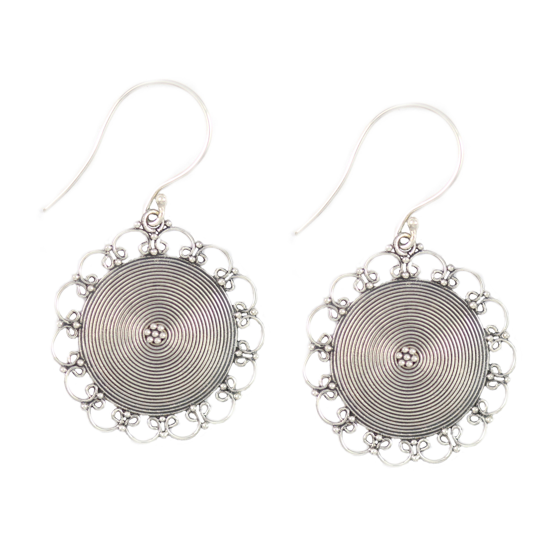Anting Perak Kawat E592 - Gambar 1