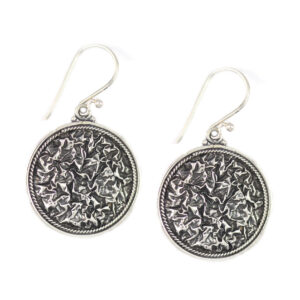 Anting Perak Bejek Bulat E898 - Gambar 1