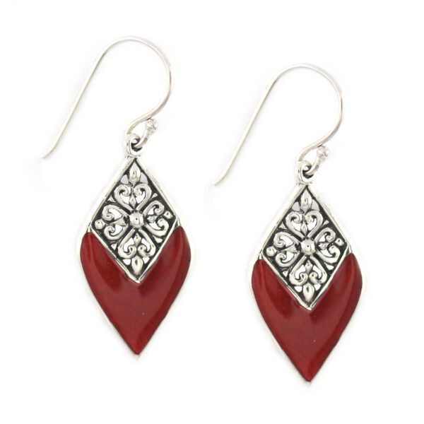 Anting Perak Kerang Wajik E859