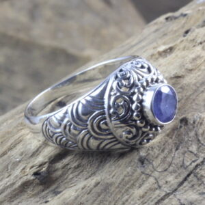 Cincin Perak Bun Jawan Permata R339 - Gambar 2