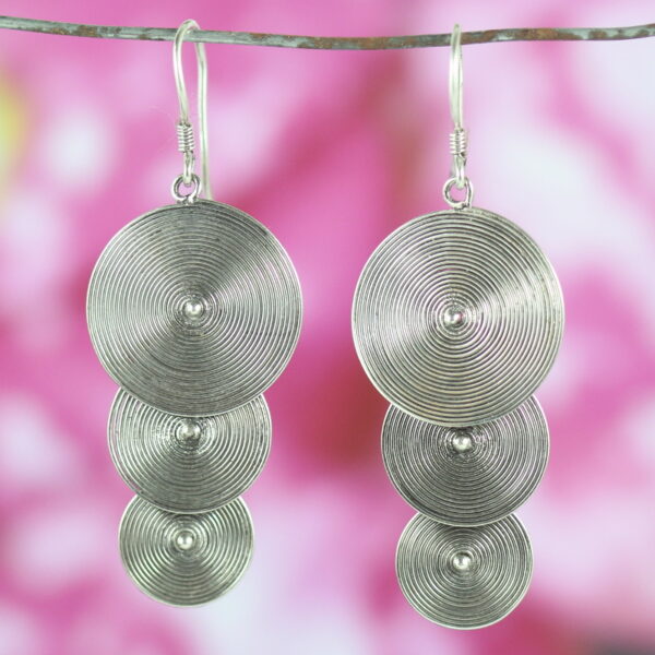 Anting Perak Kawat Rentet E507