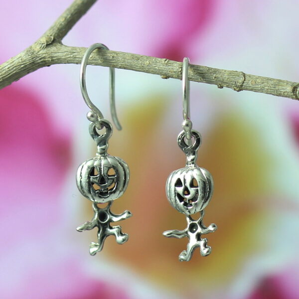 Anting Perak Pumpkin Halloween E818