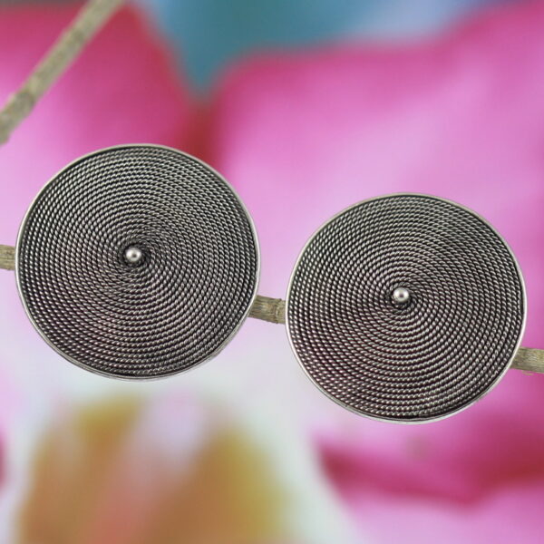 Anting Perak Kawat Plintir E866