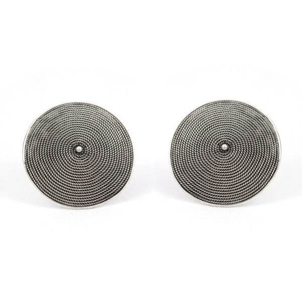 Anting Perak Kawat Plintir E866
