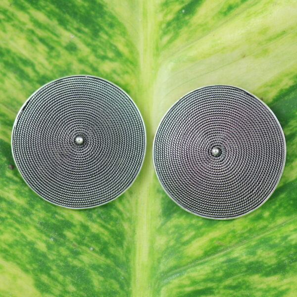 Anting Perak Kawat Plintir E867