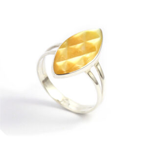 Cincin Perak Plain Shell Markis R205 - Gambar 2