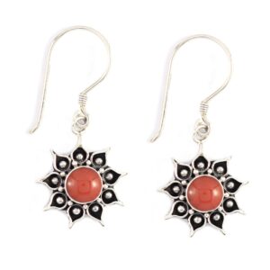 Anting Perak Bunga E755 - Gambar 1