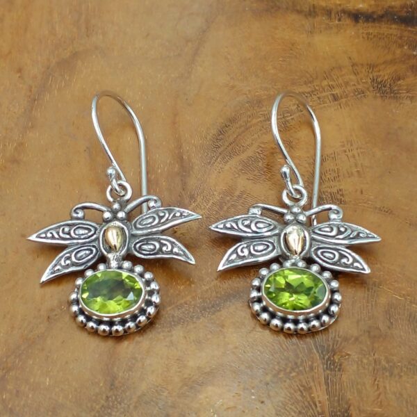 Anting Perak Capung Jawan E1270