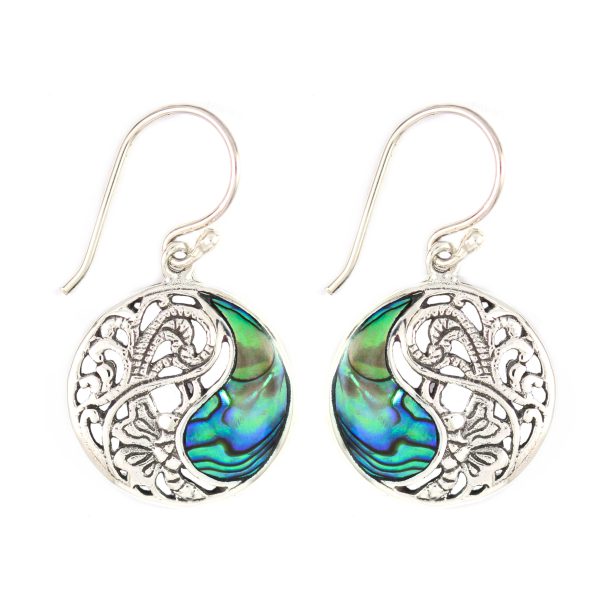 Anting Perak Kerang Bun Bulat E956