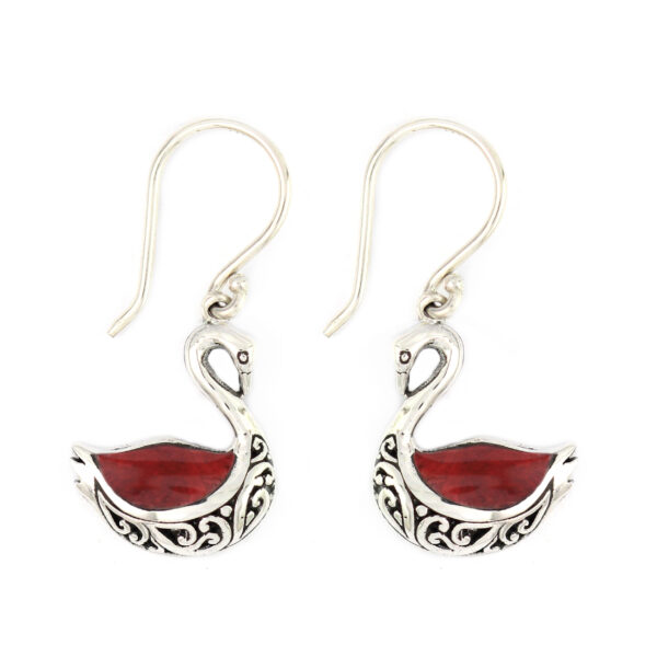 Anting Perak Kerang Angsa E963