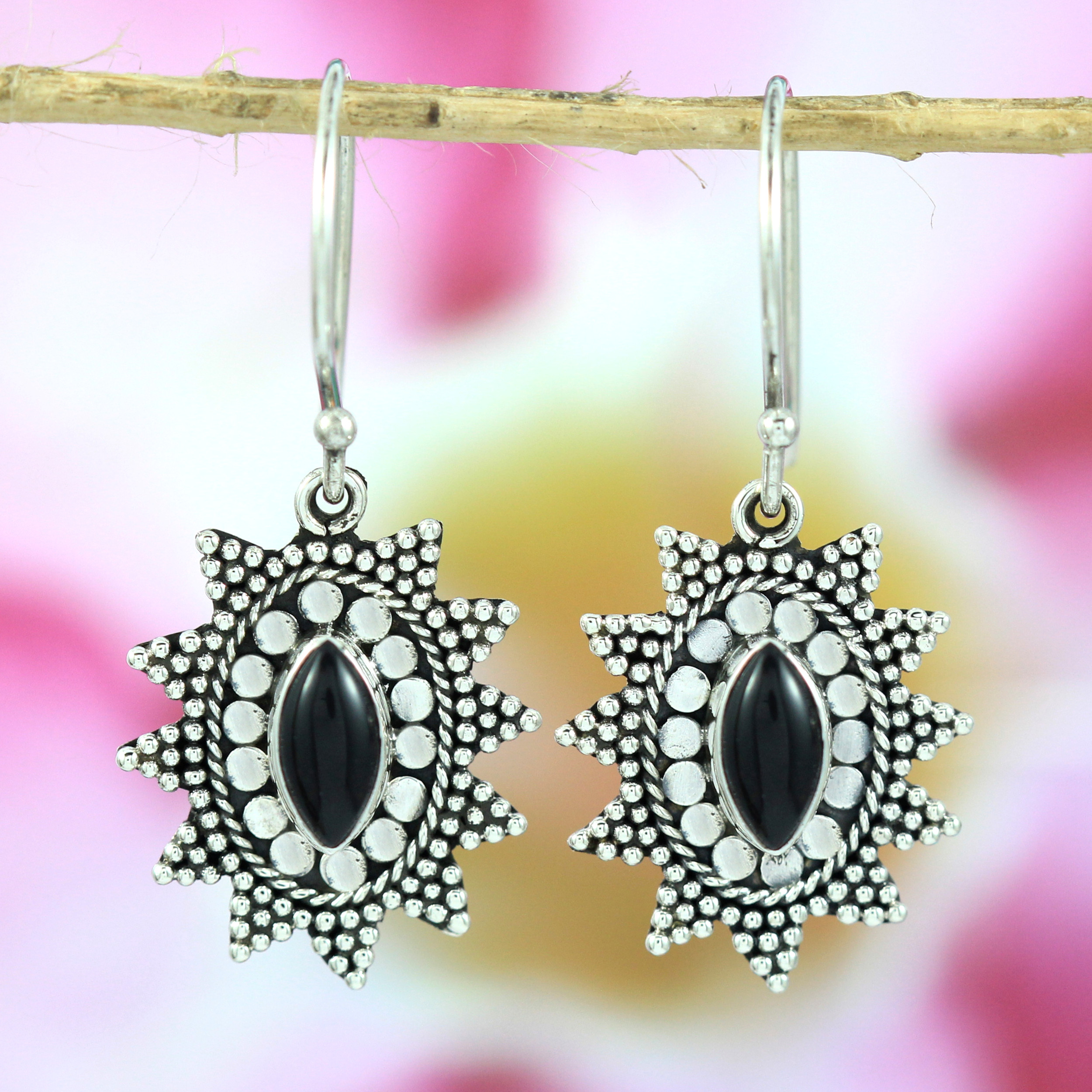 Anting Perak Jawan Matahari E150 - Gambar 4