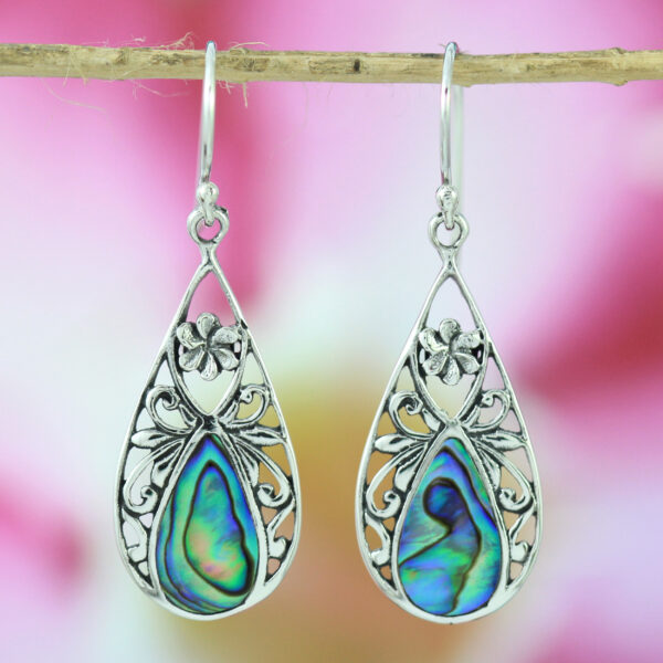 Anting Perak Bun Shell Tetes E955
