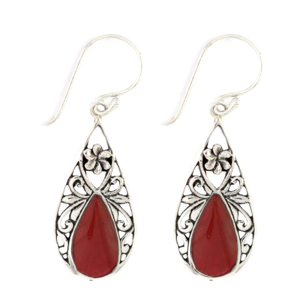 Anting Perak Bun Shell Tetes E955