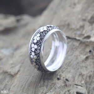 Cincin Perak Kawat Plintir Armadelo R365 - Gambar 2