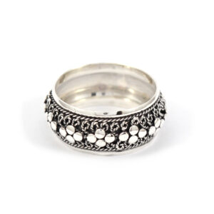 Cincin Perak Kawat Plintir Armadelo R365 - Gambar 1