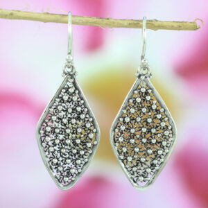 Anting Perak Bun Paye Wajik E872 - Gambar 2