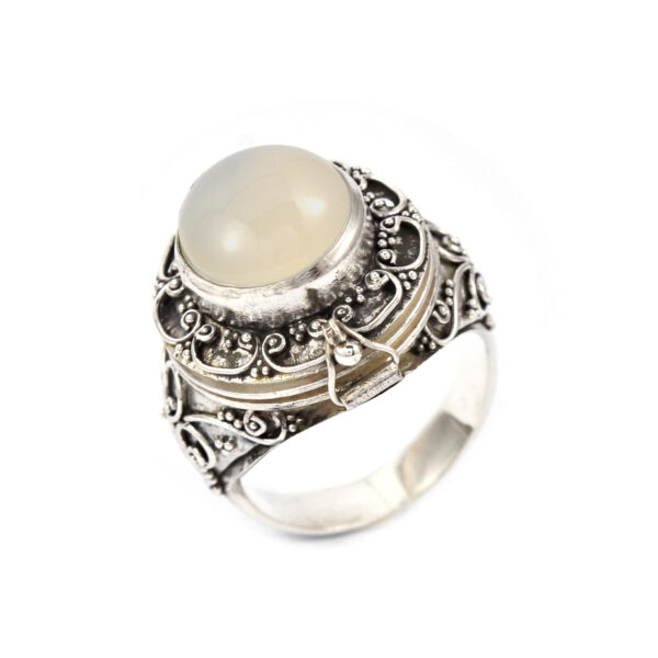 Cincin Perak Box Bun Spiral Mabe R327