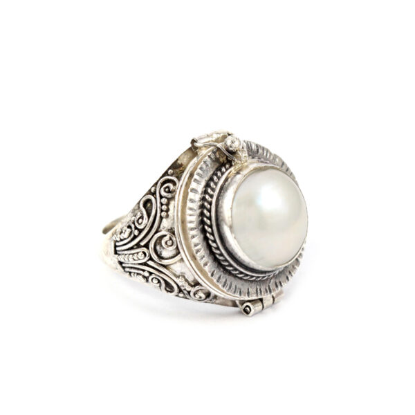 Cincin Perak Box Bun Kawat Plintir R328