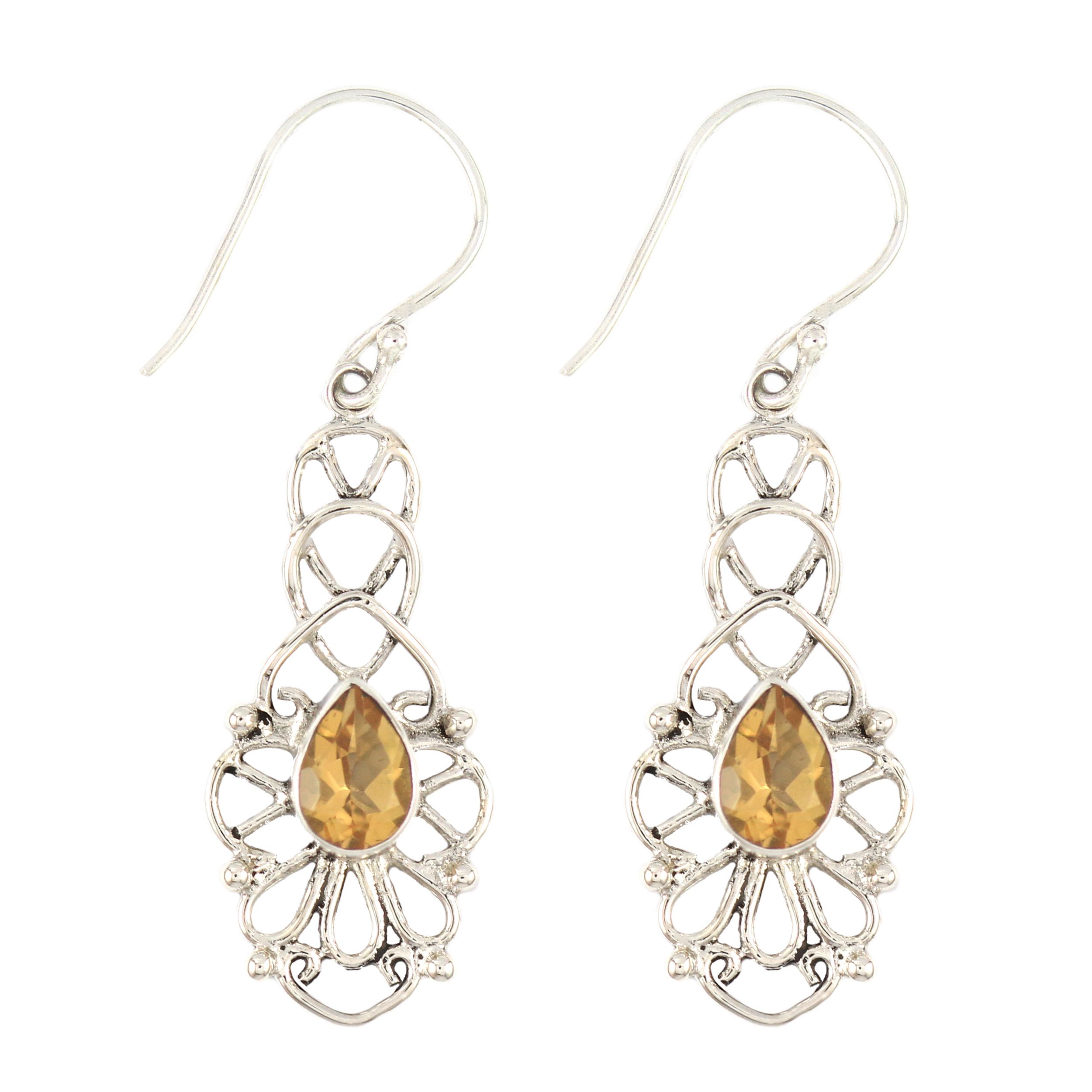Anting Perak Bun Permata E221 - Gambar 3