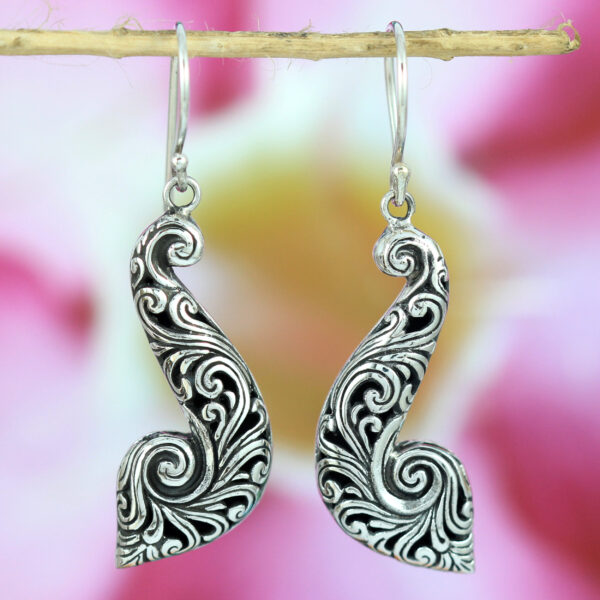 Anting Perak Bun Keong E597