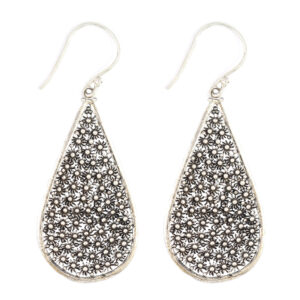 Anting Perak Bun Paye Tetes Besar E879 - Gambar 1
