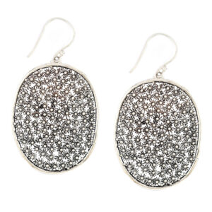Anting Perak Bun Paye Oval E881 - Gambar 1