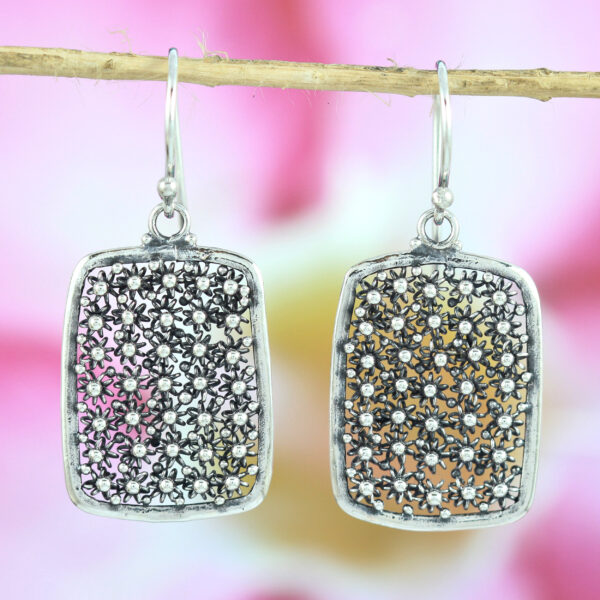 Anting Perak Bun Paye Kotak E954