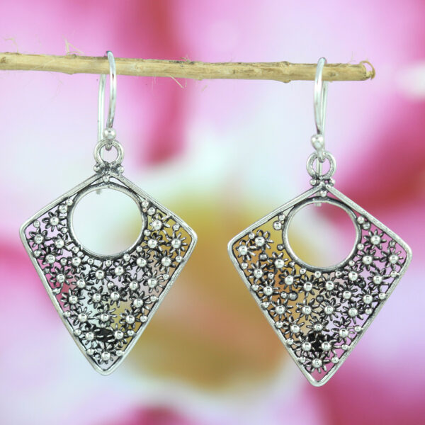 Anting Perak Bun Paye Layang E974