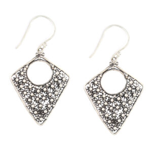 Anting Perak Bun Paye Layang E974 - Gambar 1