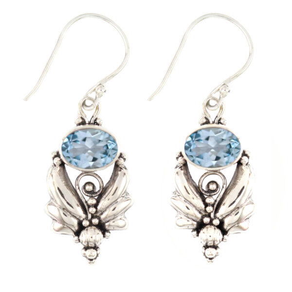Anting Perak Sayap Permata E162