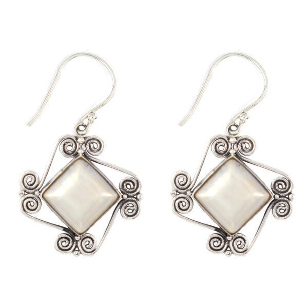 Anting Perak Mabe Spiral E065