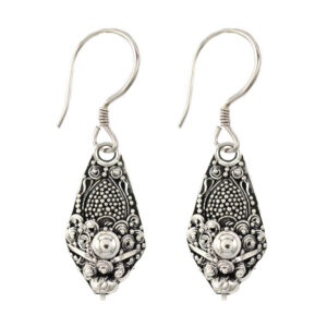 Anting Perak Kepala Naga E1456 - Gambar 1