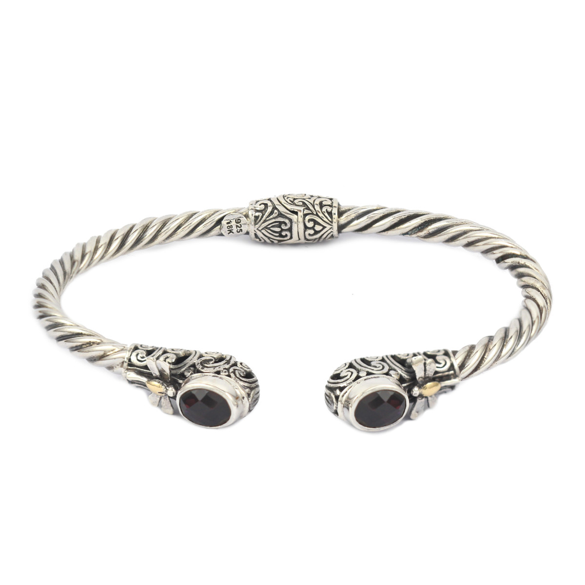 silver bracelet B374