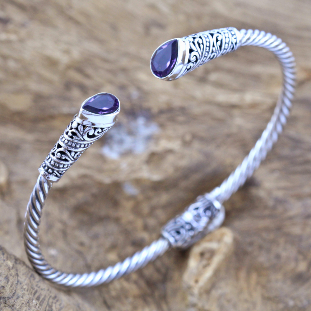 silver bracelet B395