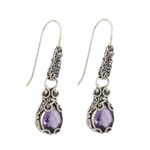 silver earring E1409
