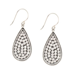 silver earring E633