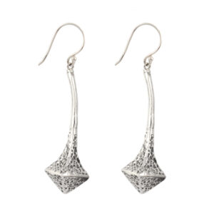 silver earring E717
