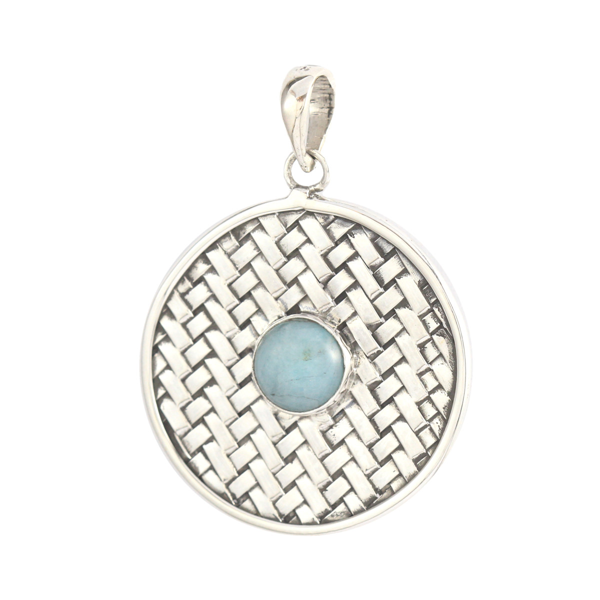 silver pendant L374
