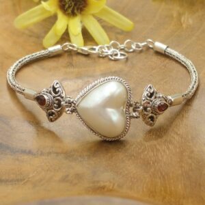 Gelang Perak Mutiara Mabe