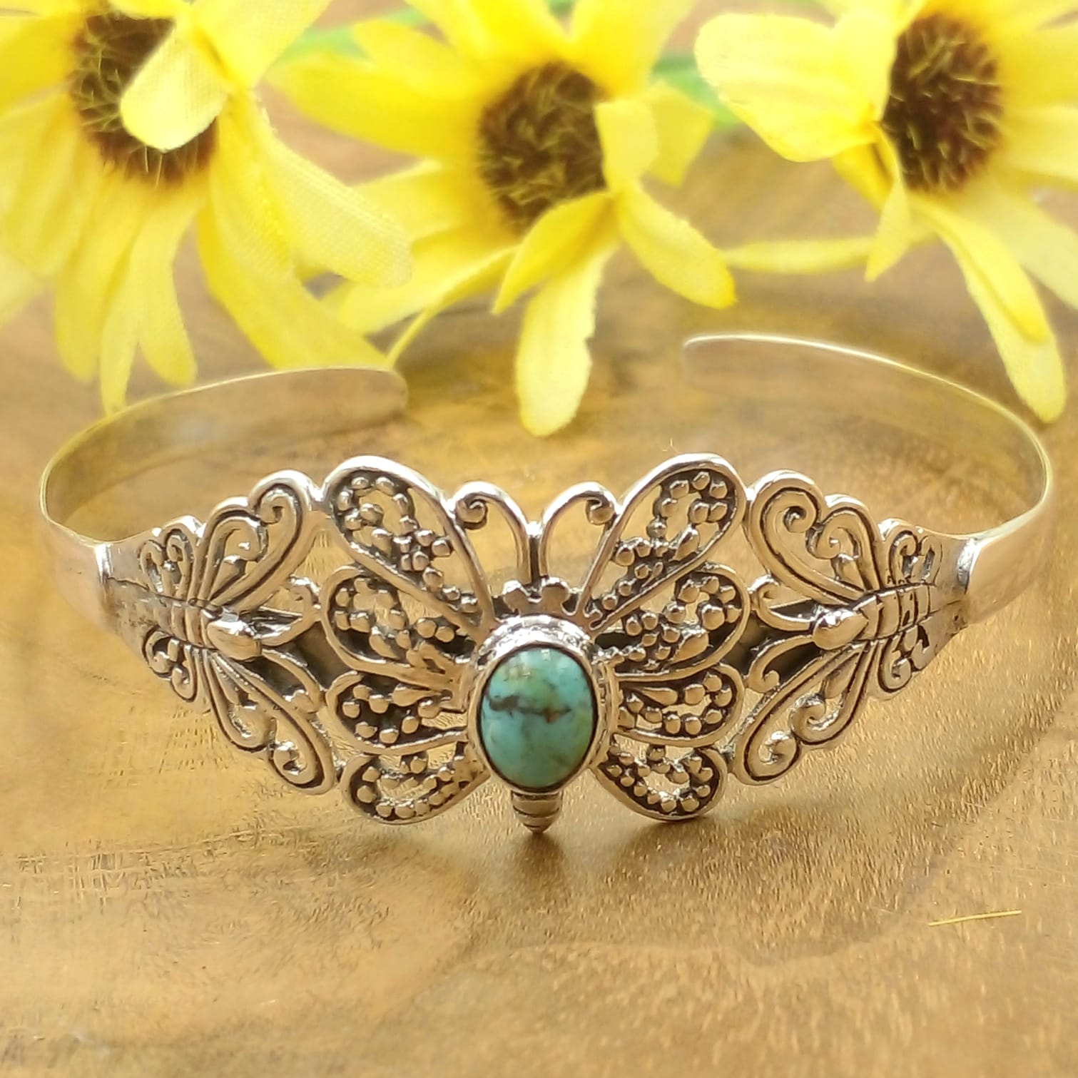 Gelang Perak Cuff Bali