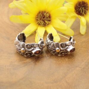 Anting Tusuk Perak Bali
