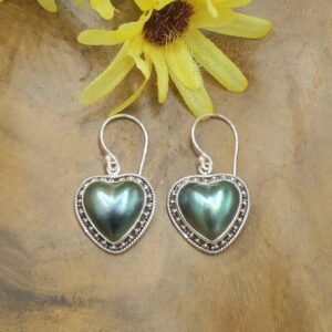 Anting Perak Bali Mutiara