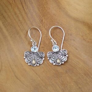 Anting Perak Kipas Bali