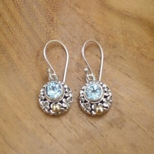 Anting Perak Kamboja Bali