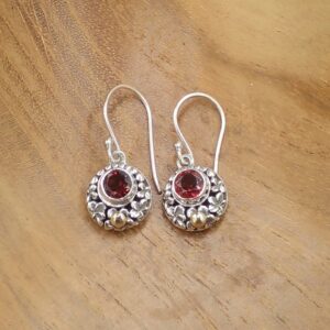 Anting Perak Kamboja Bali