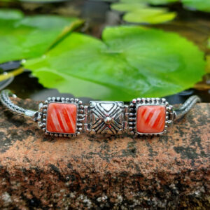Gelang Perak Spiny Oyster B706 - Gambar 3