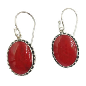 Anting Perak Kerang Oval Jawan Sari E1855 - Gambar 2