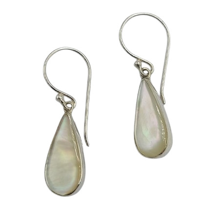 Anting Perak Kerang Tetes E1861